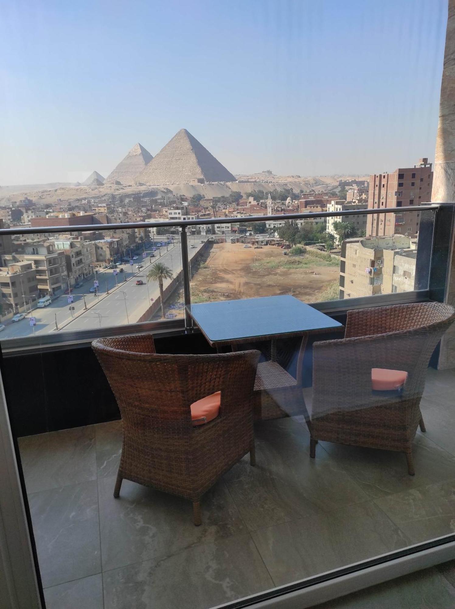 Pyramids View Suite/Vista Piramidi Le Caire Extérieur photo
