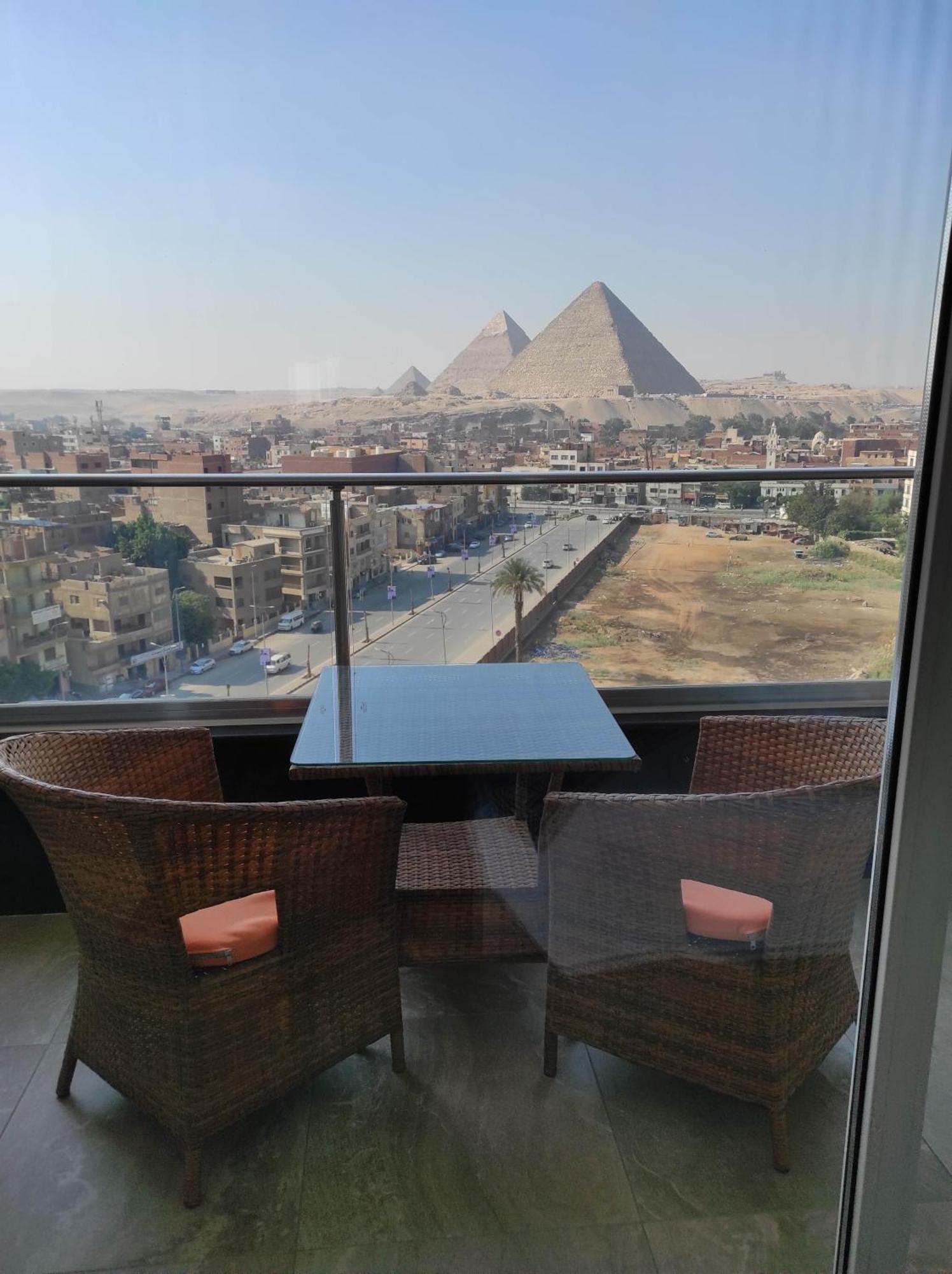 Pyramids View Suite/Vista Piramidi Le Caire Extérieur photo